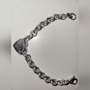 Authentic Return to Tiffany Heart Bracelet